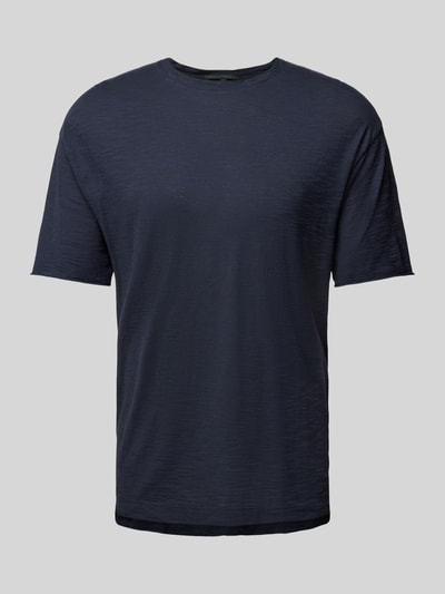 Drykorn T-Shirt in Melange-Optik Modell 'Eros' Marine 2