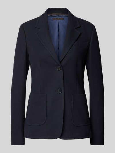 Windsor Blazer met opgestikte zakken Marineblauw - 2