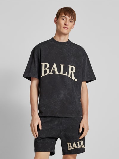 Balr. Oversized T-Shirt mit Label-Stitching Black 4