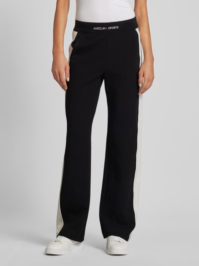 Marc Cain Sweatpants mit elastischem Bund Black 4