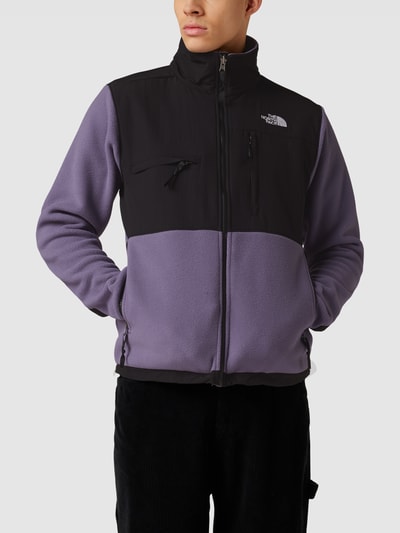 The North Face Kurtka z wyhaftowanym logo model ‘DENALI JACKET’ Jasnofioletowy 4