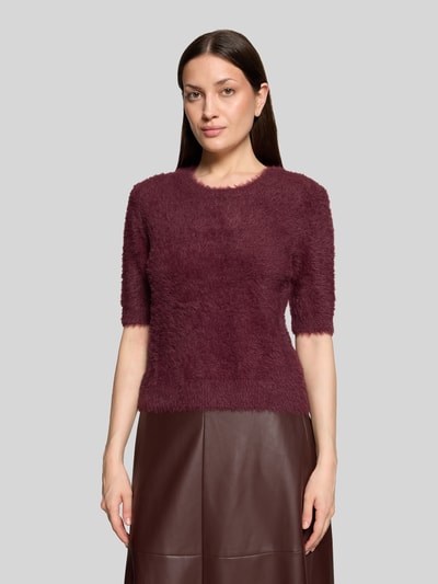 ROBE LÉGÈRE Regular fit pullover van katoenmix Bordeaux - 4