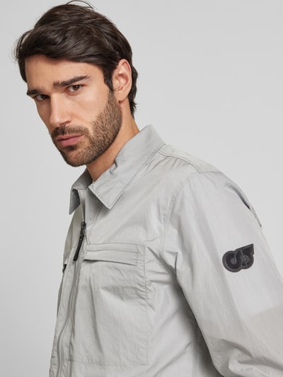 AlphaTauri Jack met tweewegsritssluiting, model 'OLUM' Lichtgrijs - 3