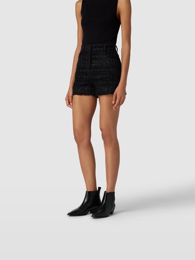 Iro Shorts in Bouclé-Optik Black 4