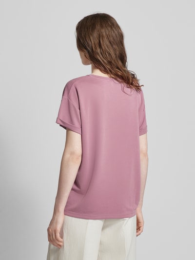 mbyM T-shirt met ronde hals, model 'Amana' Oudroze - 5