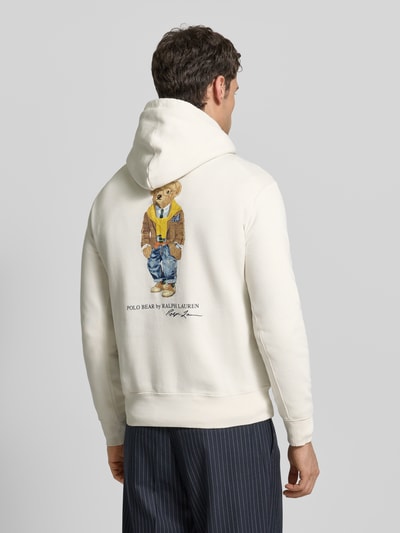 Polo Ralph Lauren Regular Fit Hoodie aus Baumwoll-Mix Offwhite 5