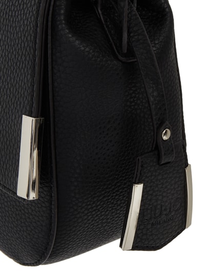 Liu Jo White Crossbody Bag mit Logo-Applikation  Black 4