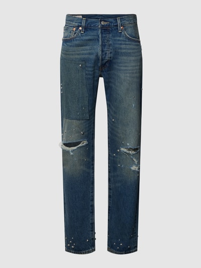 Levi's® Jeans in used-look Jeansblauw - 2