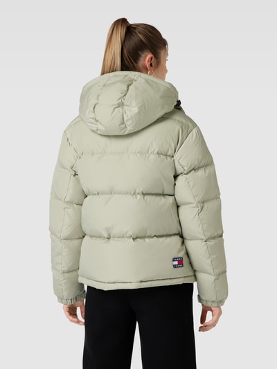 Tommy Jeans Gewatteerd jack met labelpatch, model 'ALASKA’ Rietgroen - 5