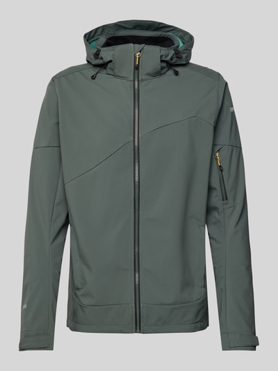 Icepeak Jack met capuchon, model 'BARMSTEDT' Flessengroen - 2