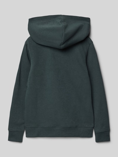 Jack & Jones Hoodie mit Label-Print Modell 'VESTERBRO' Dunkelblau 3