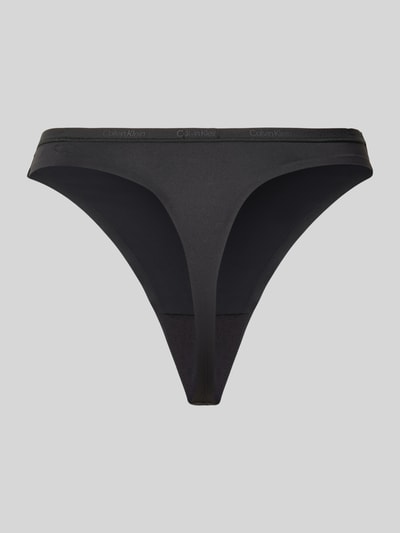 Calvin Klein Underwear String mit elastischem Bund Black 3