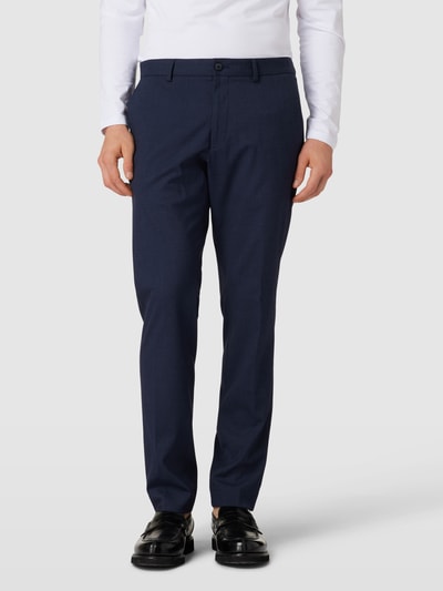 s.Oliver BLACK LABEL Pantalon met steekzakken, model 'Pure' Blauw - 4