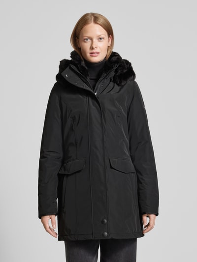 Wellensteyn Jacke mit Label-Detail Modell 'STAVANGER' Black 4