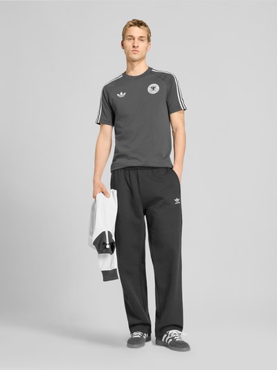 adidas Originals Regular Fit T-Shirt aus Baumwoll-Mix mit DFB-Applikation Black 1