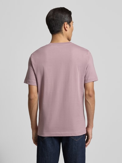 Marc O'Polo Regular fit T-shirt van puur katoen Oudroze - 5