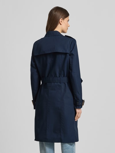 Soyaconcept Regular Fit Mantel mit Umlegekragen Modell 'Lora' Marine 5