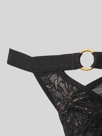 WOH String van kant, model 'Pure Seduction' Zwart - 2