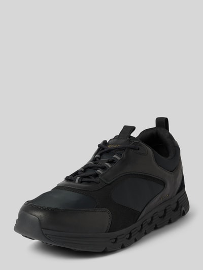 Geox Sneaker aus Leder-Mix Modell 'SPHERICA' Black 1