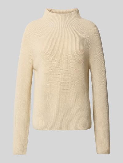 Marc O'Polo Regular Fit Strickpullover aus reiner Baumwolle Sand 2