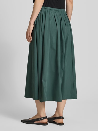 ROBE LÉGÈRE Midirock mit gelegten Falten Gruen 5