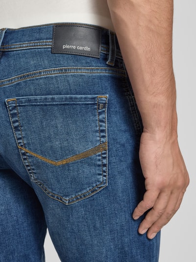 Pierre Cardin Jeansshorts mit Eingrifftaschen Modell 'Sisteron' Blau 3
