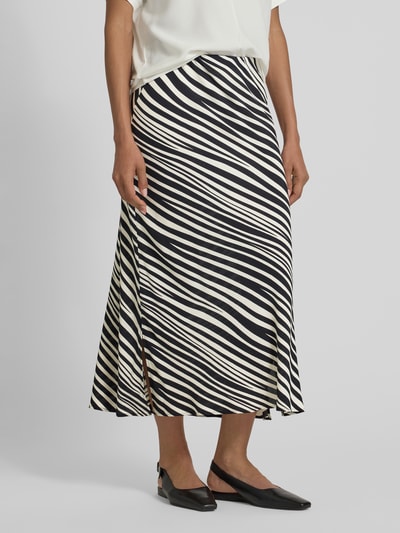 Someday Długa spódnica z elastycznym pasem Czarny 4