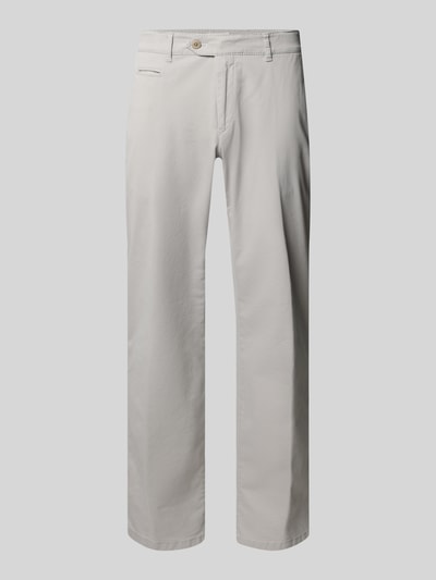 Brax Regular Fit Stoffhose mit Lyocell-Anteil Modell 'Everest' Silber 2