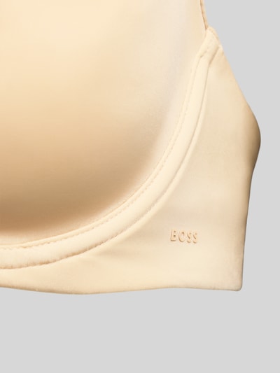 BOSS Beha met cups en labelprint Beige - 2