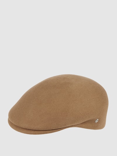 Roeckl Beanie mit Label-Print Khaki 1