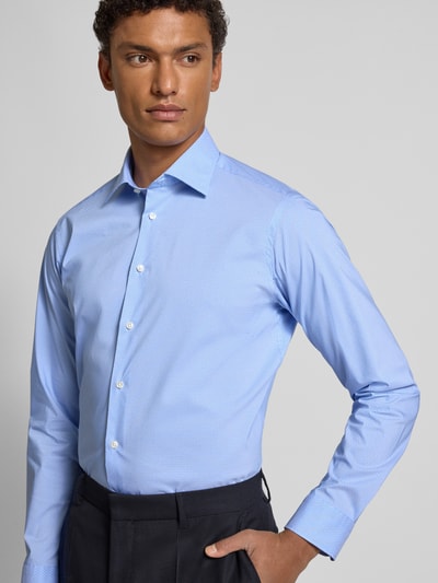 Christian Berg Men Regular fit vrijetijdsoverhemd met kentkraag Bleu - 3
