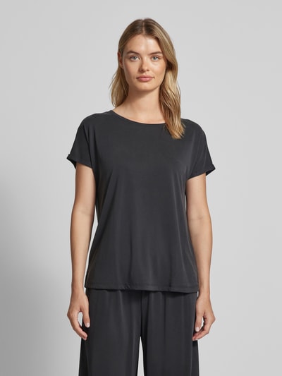 Christian Berg Woman T-shirt met zijsplitten Zwart - 4