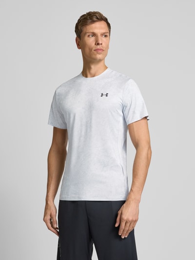 Under Armour T-Shirt mit Label-Print Modell 'Vanish' Hellgrau 4