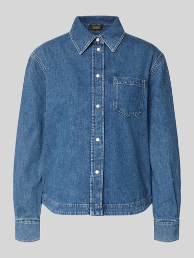 windsor. Jeansjacke mit Knopfleiste Modell 'Ivy' Jeansblau 2