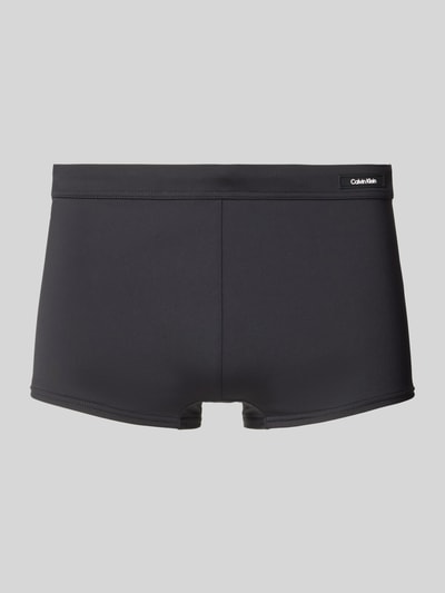 Calvin Klein Underwear Badehose mit Label-Patch Black 1