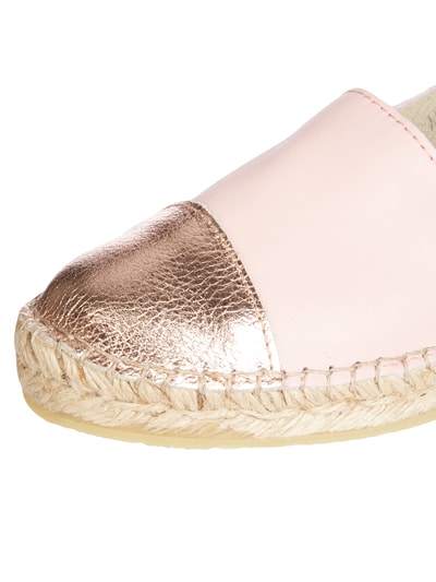 ILC Espadrilles aus Leder  Rosa 2