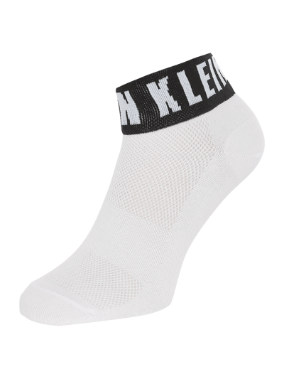 CK Calvin Klein Sneakersocken mit Logo-Stickerei  Weiss 1