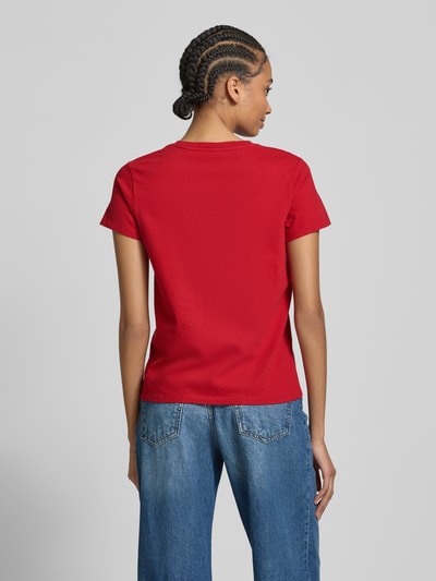 Levi's® T-Shirt mit Label-Badge Modell 'PERFECT TEE' Rot 5