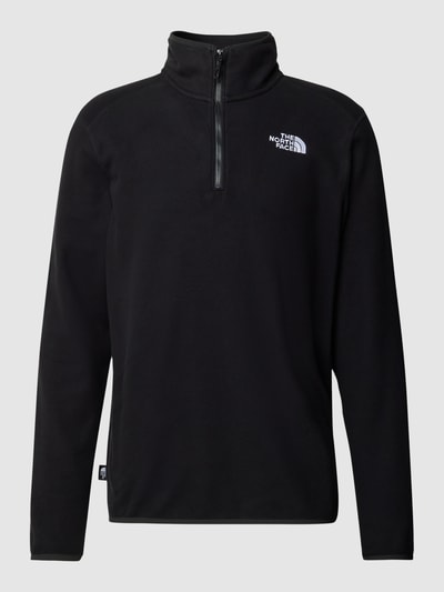 The North Face Fleecepullover mit Troyer-Kragen Modell '100 GLACIER' Black 2