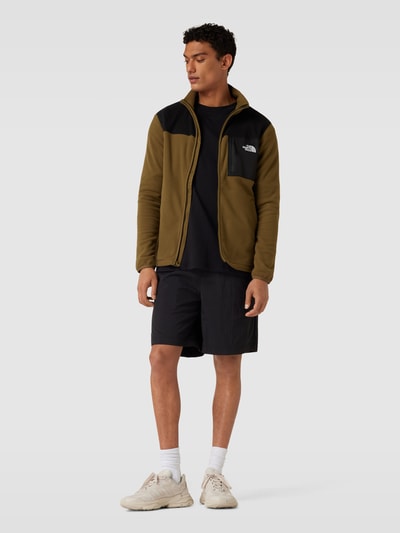 The North Face Jacke mit Label-Print Modell 'ANTORA JACKET' Oliv 1