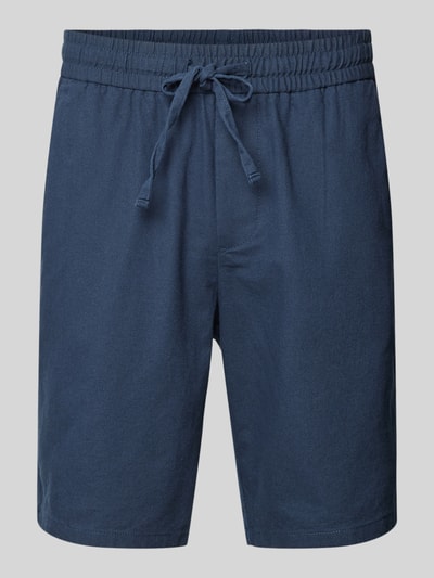 Only & Sons Shorts mit elastischem Bund Modell 'LINUS' Dunkelblau 2