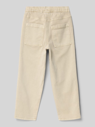 Produktfoto, Slim Fit Chino aus Baumwoll-Mix von s.Oliver RED LABEL, jasnobeżowy kolor, krój slim fit, dwie tylne kieszenie, materiał bawełniany