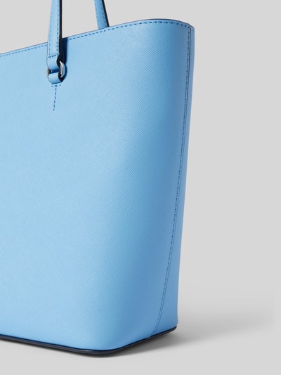 Lauren Ralph Lauren Handtasche mit Label-Detail Modell 'KARLY' Hellblau 3