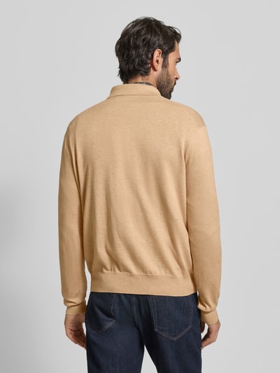 Polo Ralph Lauren Gebreide pullover met polokraag Camel gemêleerd - 5