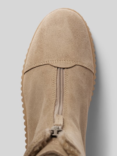 Marc O'Polo Stiefel mit wärmendem Innenfutter aus Rindsveloursleder Taupe 3