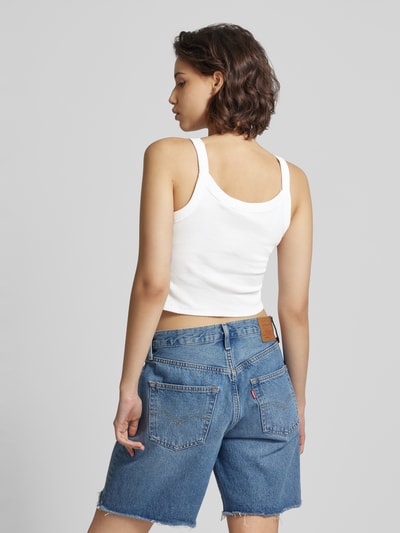 Levi's® Tanktop mit Label-Print Modell 'ESSENTIAL SPORTY' Weiss 5