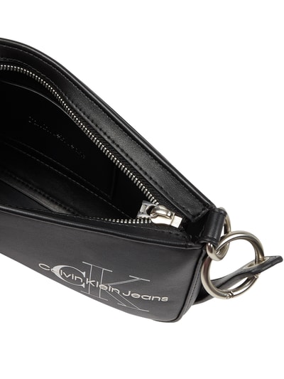 Calvin Klein Jeans Pochette in Leder-Optik  Schwarz 3