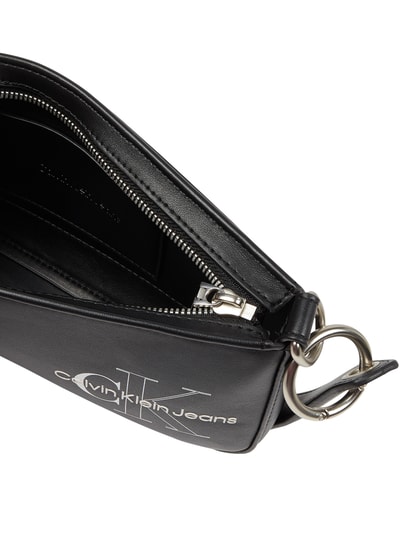 Calvin Klein Jeans Pochette in Leder-Optik  Black 3