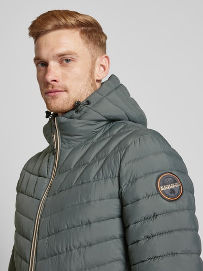 Napapijri Steppjacke mit Stehkragen Modell 'LAPAZ' Khaki 3