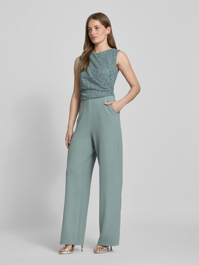 Swing Jumpsuit mit Ausbrenner-Effekt Lind 1